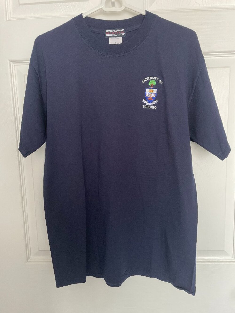 University of Toronto T-shirt with Embroidered Crest